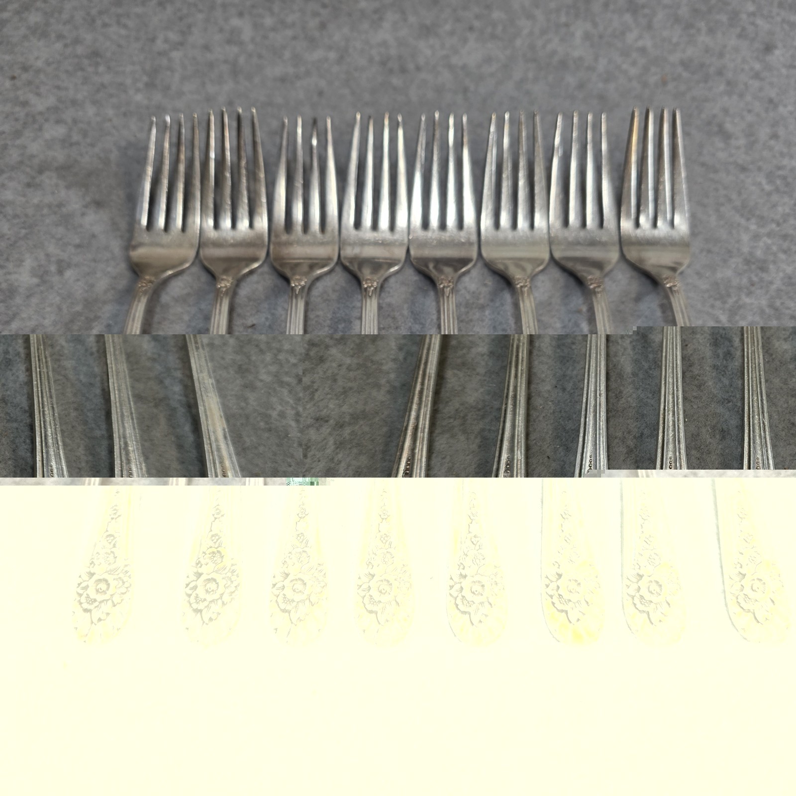 Jubilee Rogers International 63 Pc Silverplate Flatware Set 1953 W/ Chest