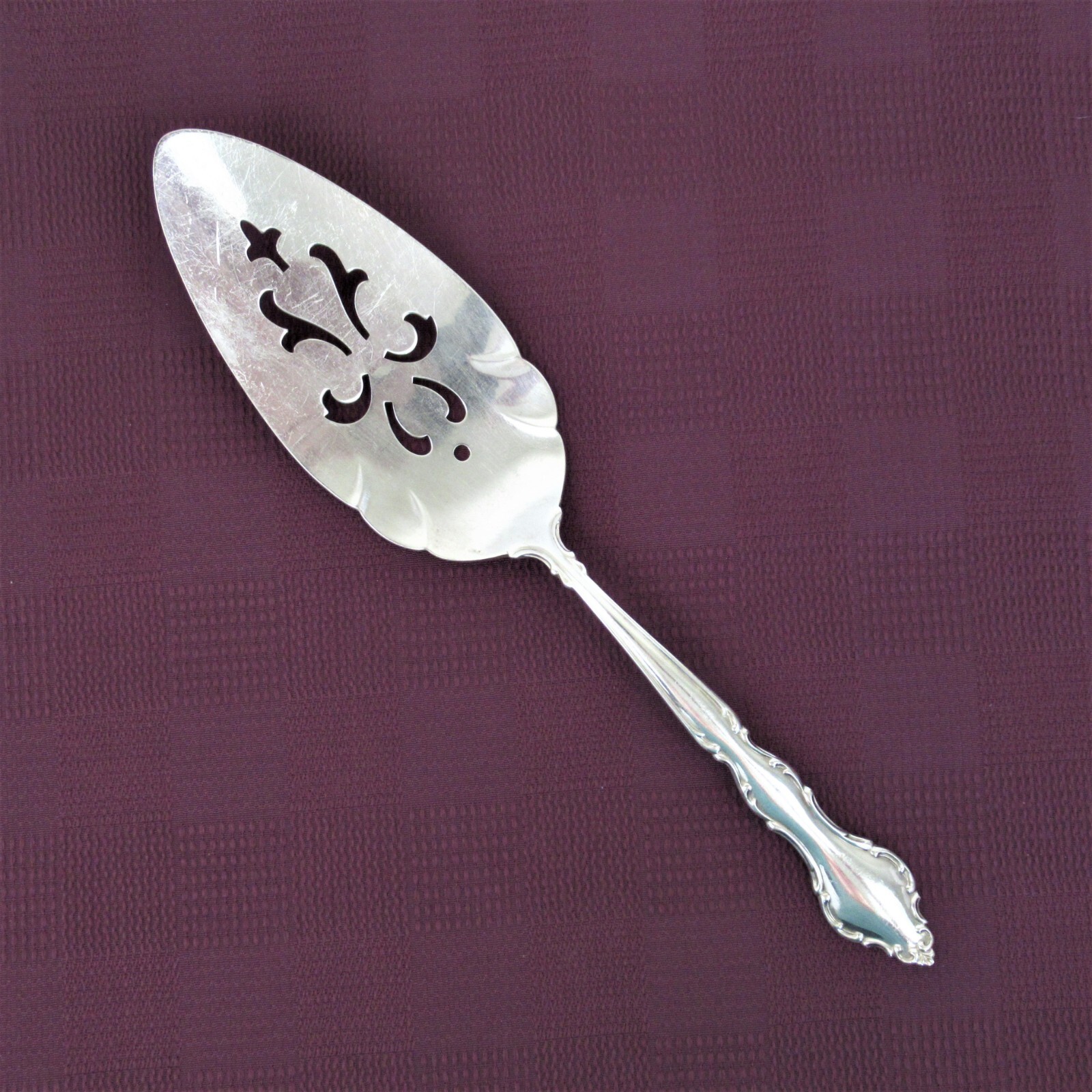 International silver Wakefield pie cake server silverplate serving utensil