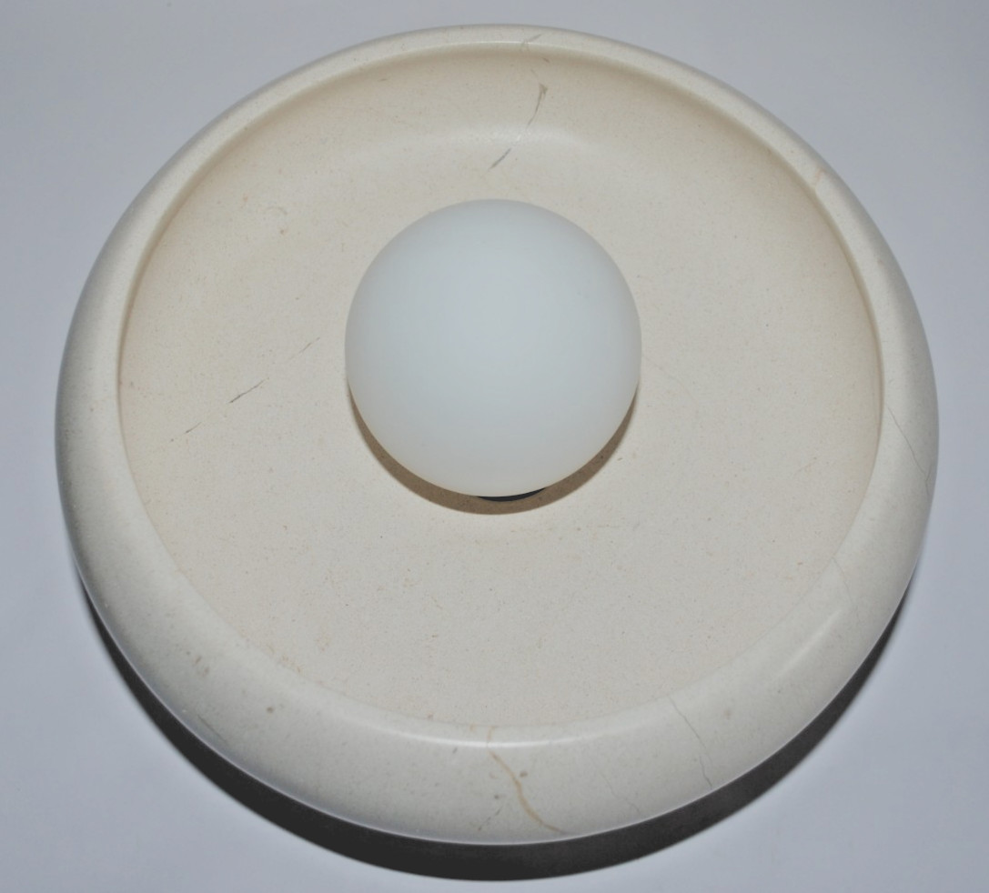 PIEDRA LIGHTING COLLECTION Sconce/ceiling Light Made Out of Hand Carved Marble