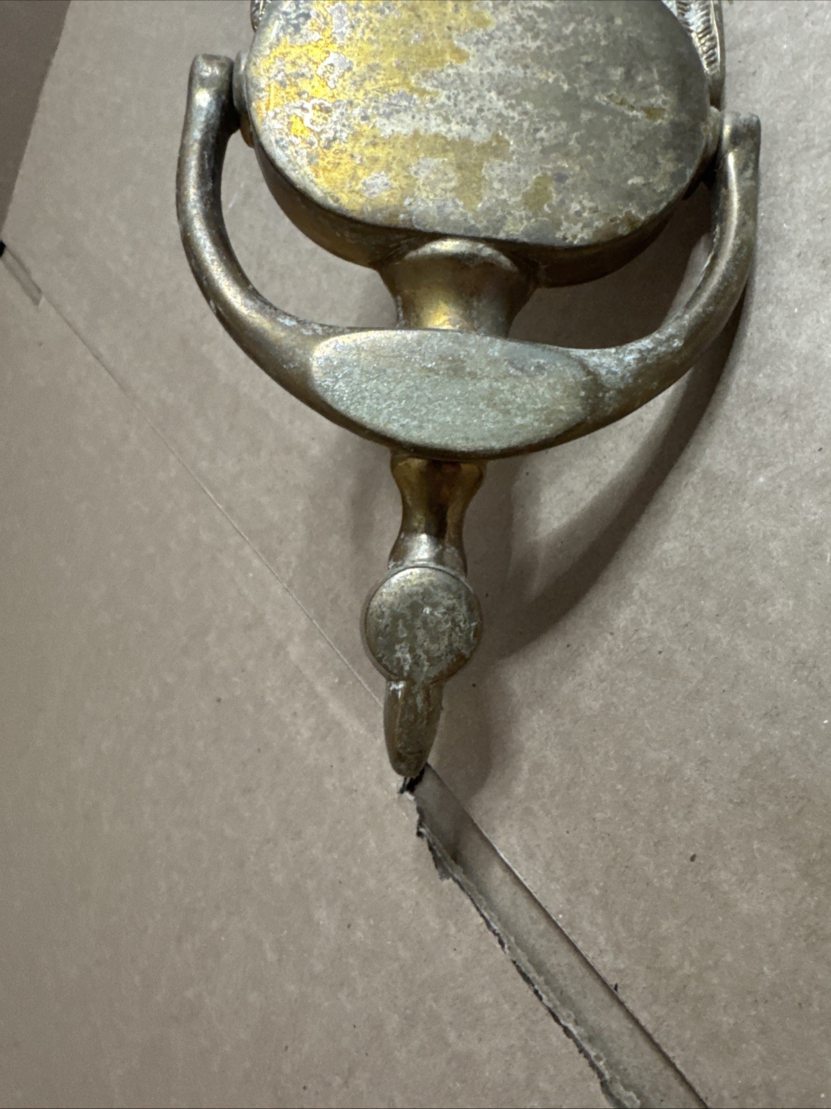 Vintage Metal American Eagle Patriotic Door Knocker