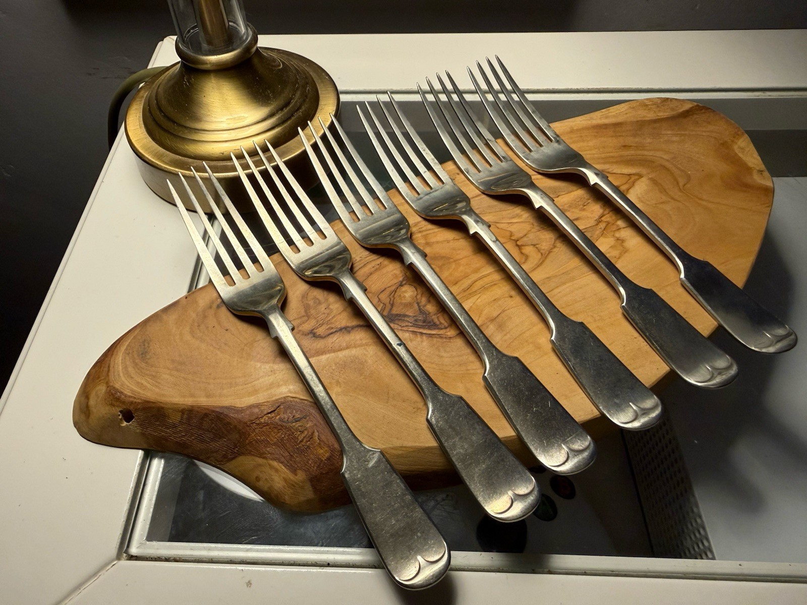 Bengal Silver Fork Set X6 D & A – 16.5cms