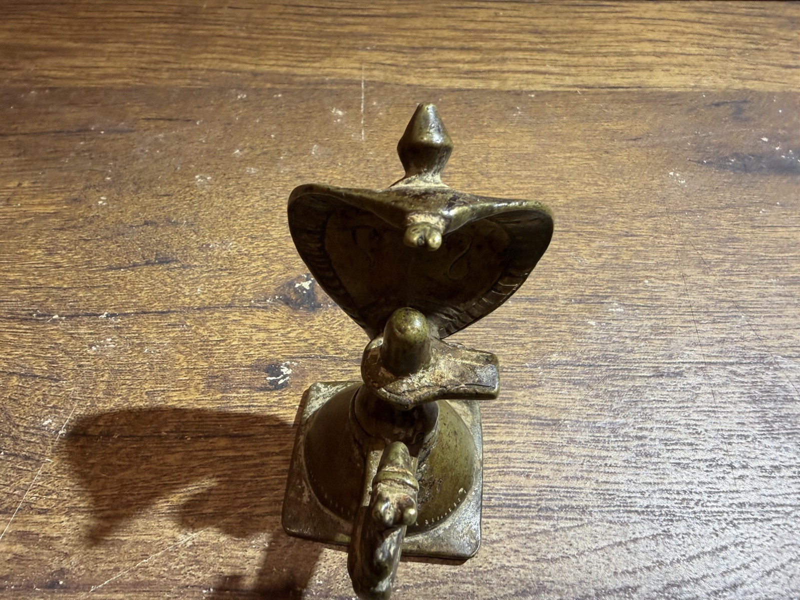 BRONZE SHIVALINGAM , COBRA NANDI , FINE A3