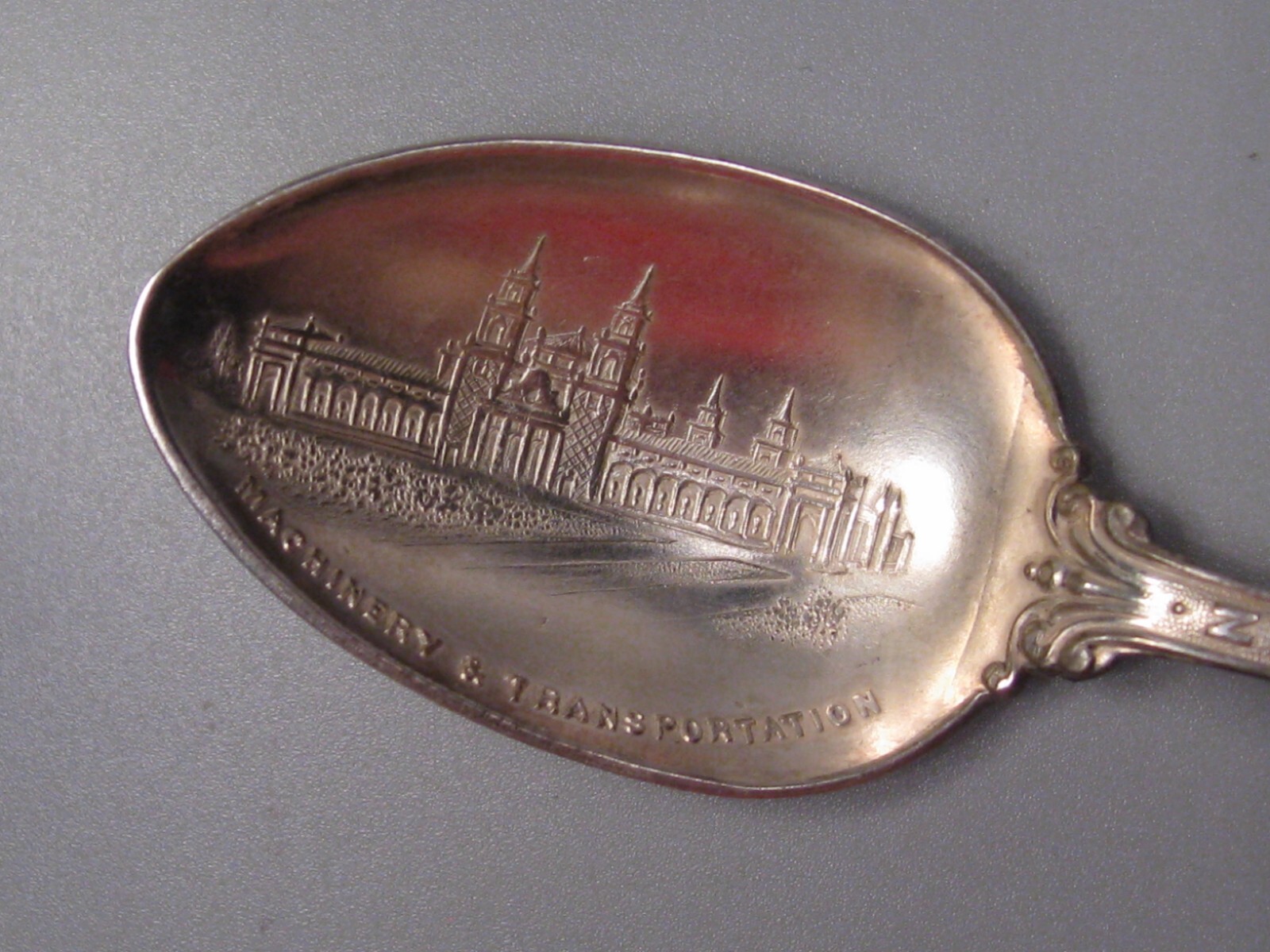 Sterling Silver .925 1901 PAN American Expo Souvenir Spoon. 26.3g, 6″ #2