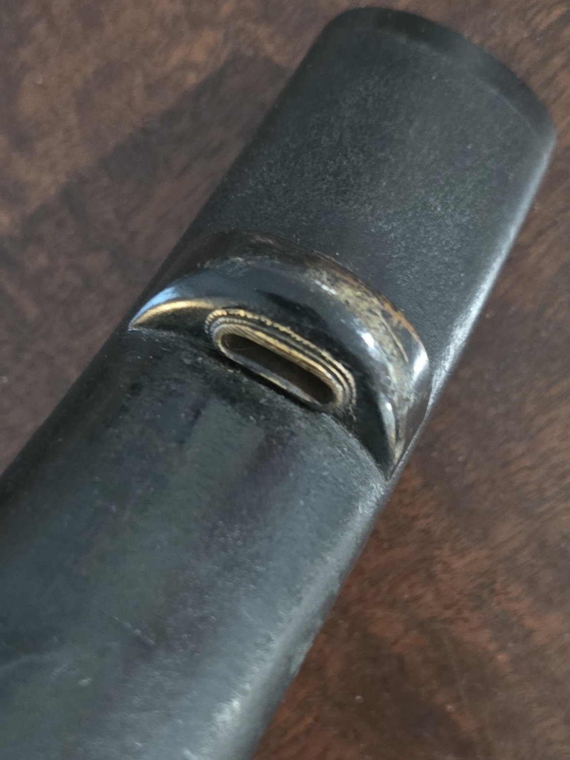 Original 17th or 18th Century Japanese Samurai Sword w/ Nice Saya or Scabbard