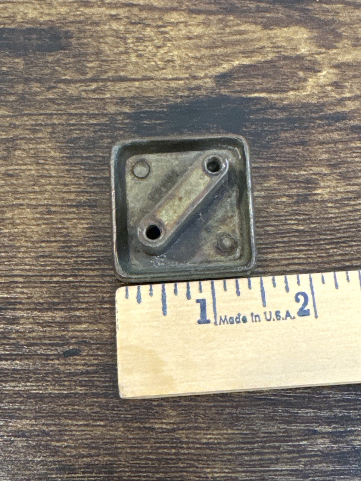 Drexel Collage Group Drawer Pull Knob Brass Vintage Dresser Credenza Armoire
