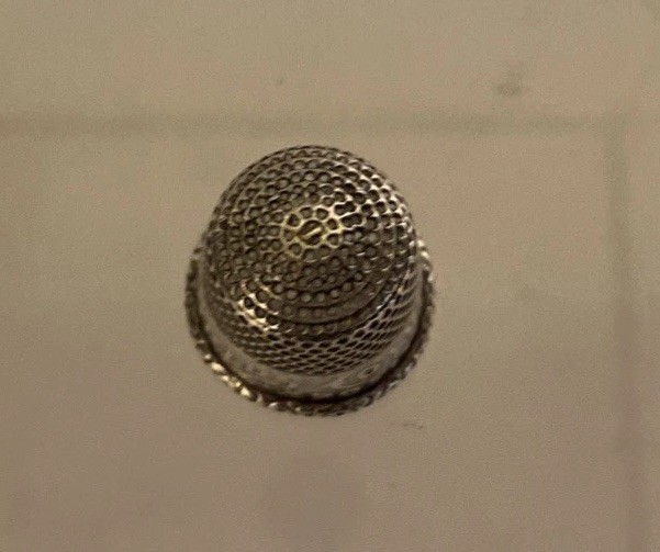 Antique Silver Thimble World Columbian Exposition 1892 World’s Fair