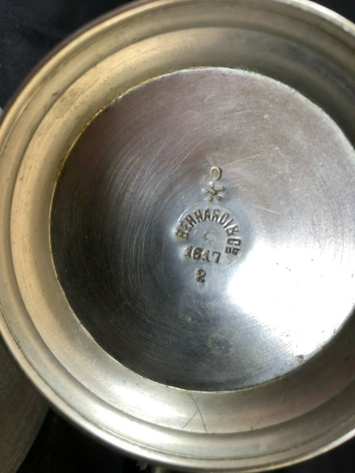 Art Nouveau German Gerhardi & Co Samowar Samovar Teapot Water heater with burner