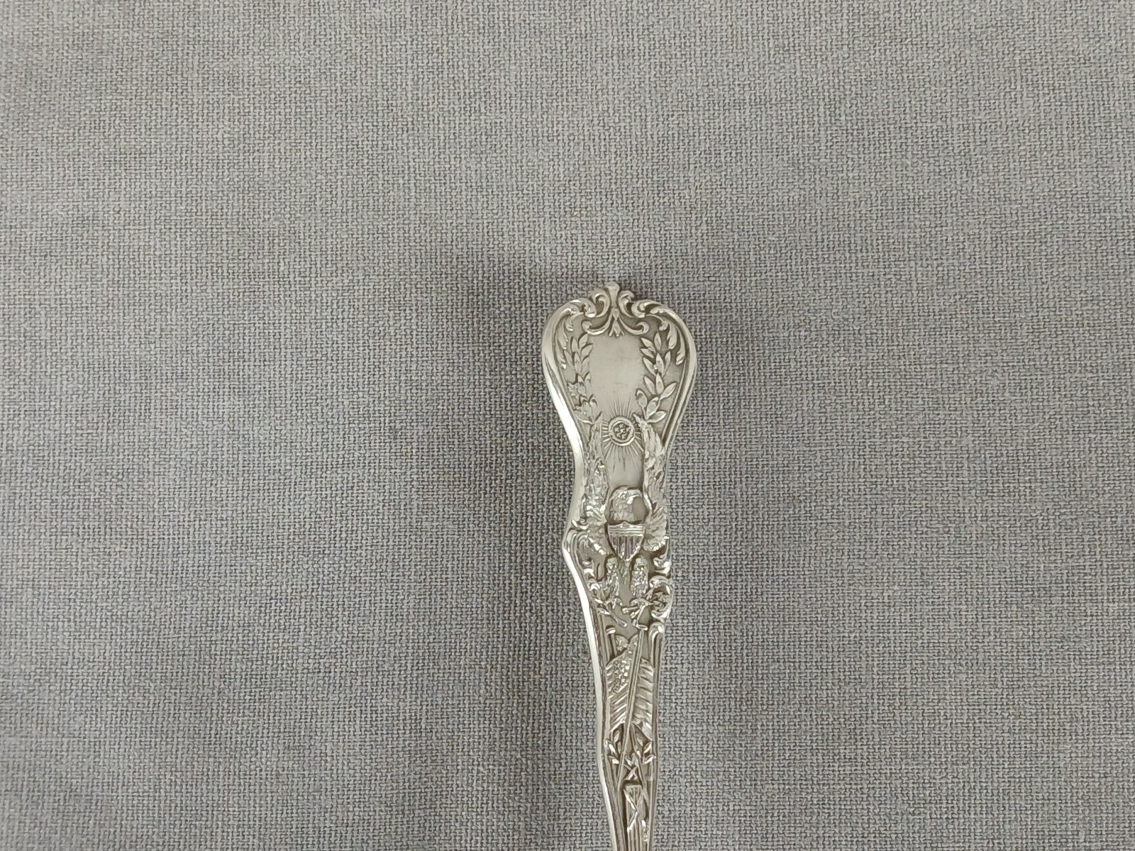 Watson Minne Ha Ha Falls Demitasse Size Sterling Silver Souvenir Spoon