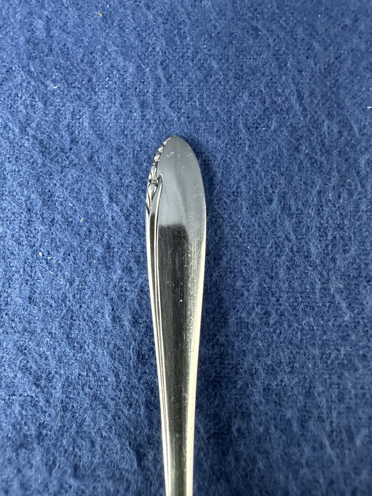 HEIRLOOM/ ONEIDA STERLING LASTING SPRING COFFEE SPOON NO MONO