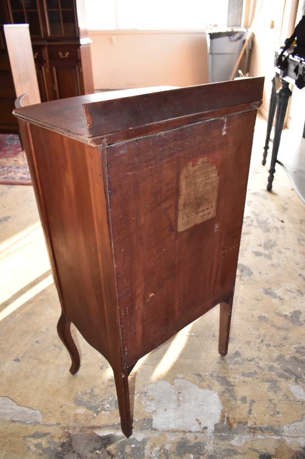 Antique Larkin Co Buffalo NY Cabinet c1900 Record Music Cabinet