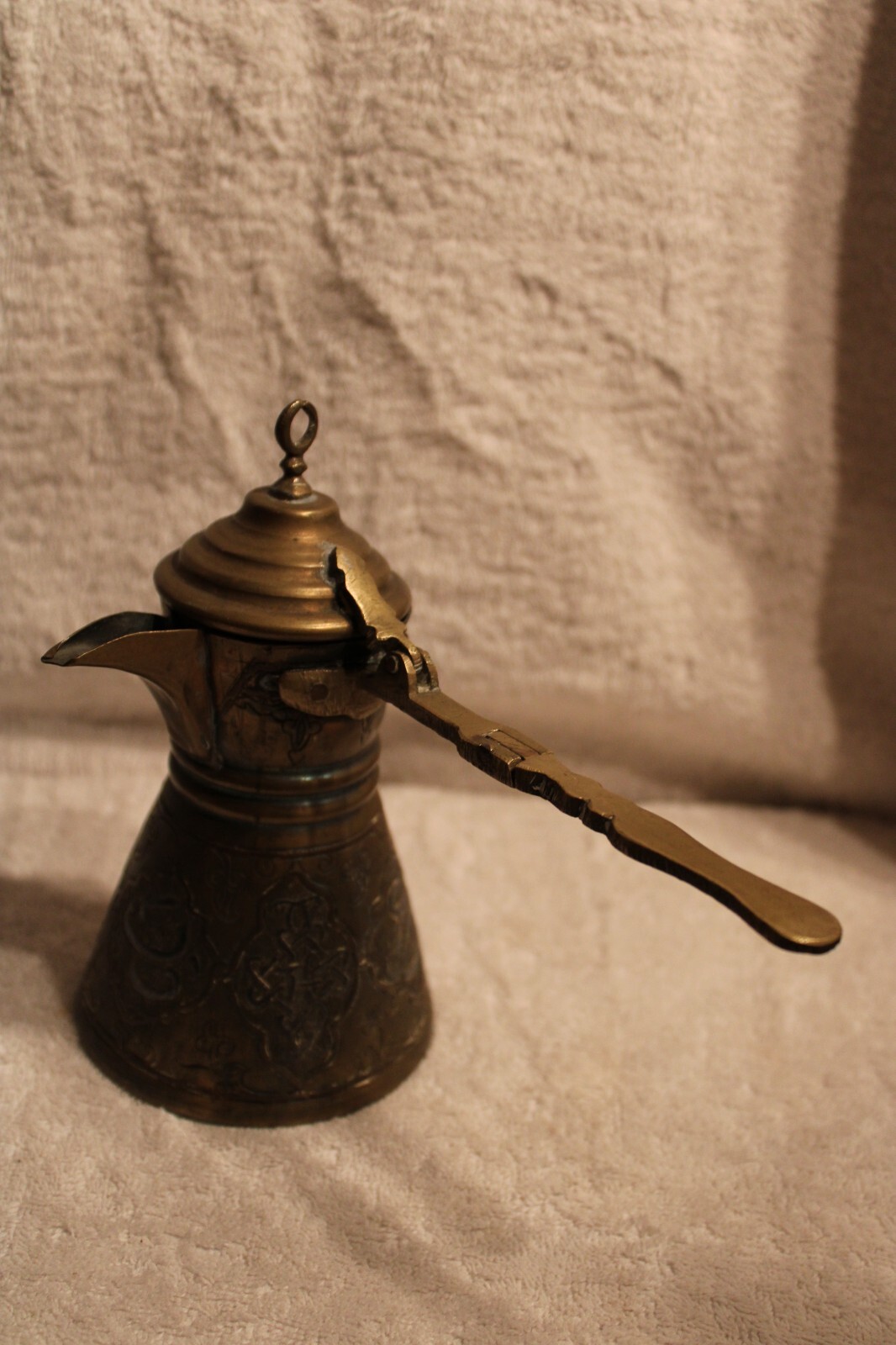 Nice Antique Cairo ware Cairoware Dallah Ibrik Coffee Pot Egypt Mideastern دَلَ
