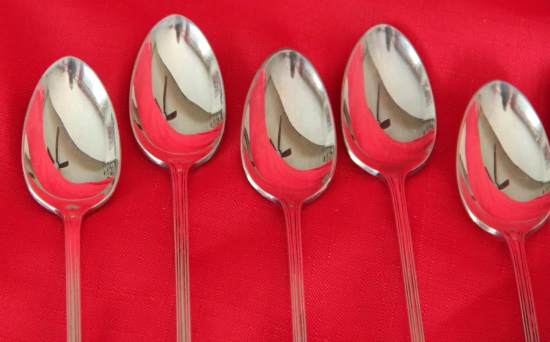 12 International Silver Wm. Rogers – Sovereign Iced Tea Spoons 1939 Silverplate