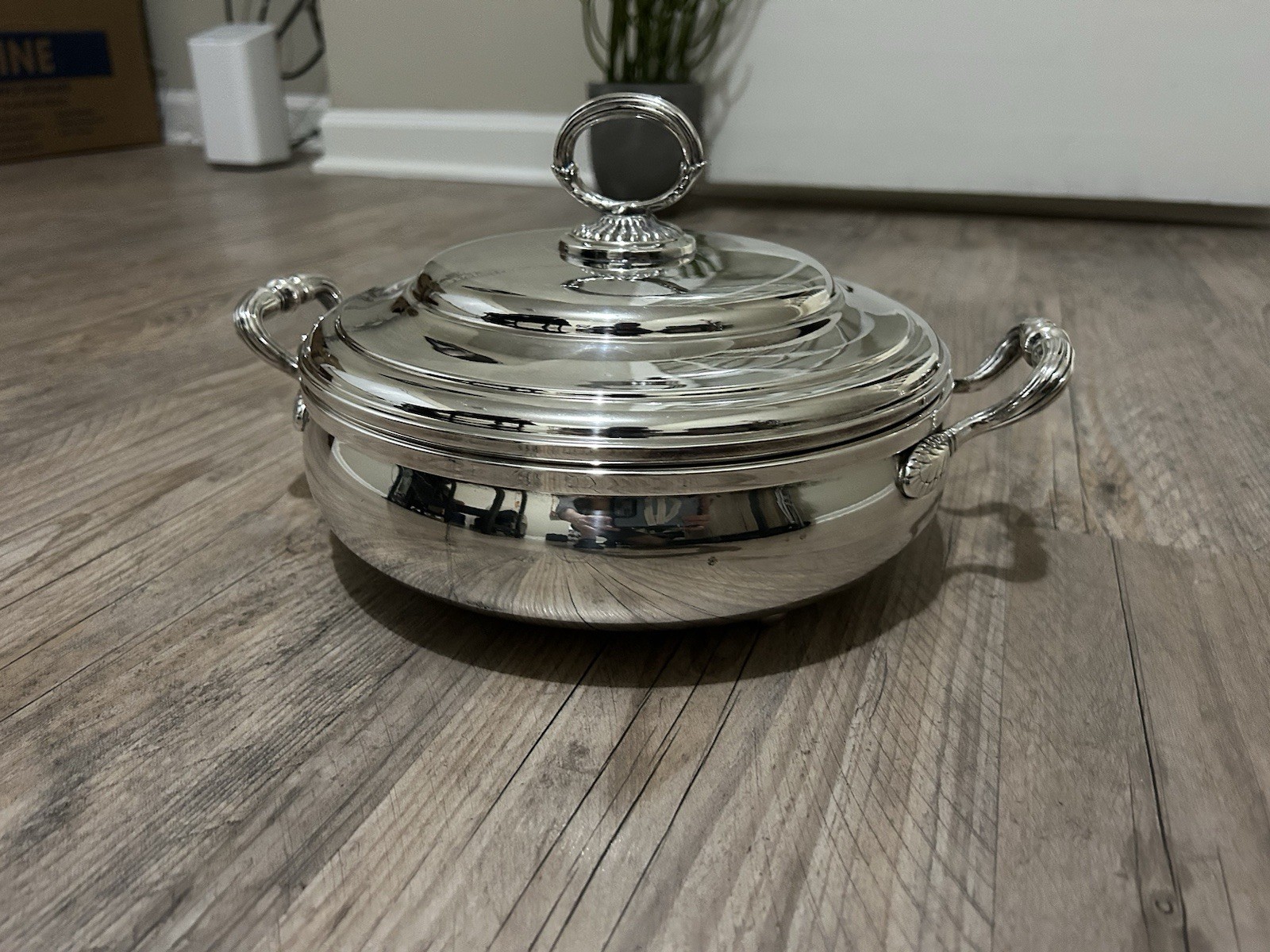 Silverplate Italian Dishware. Silverplated Over Nickel Base Metal 10inch Round
