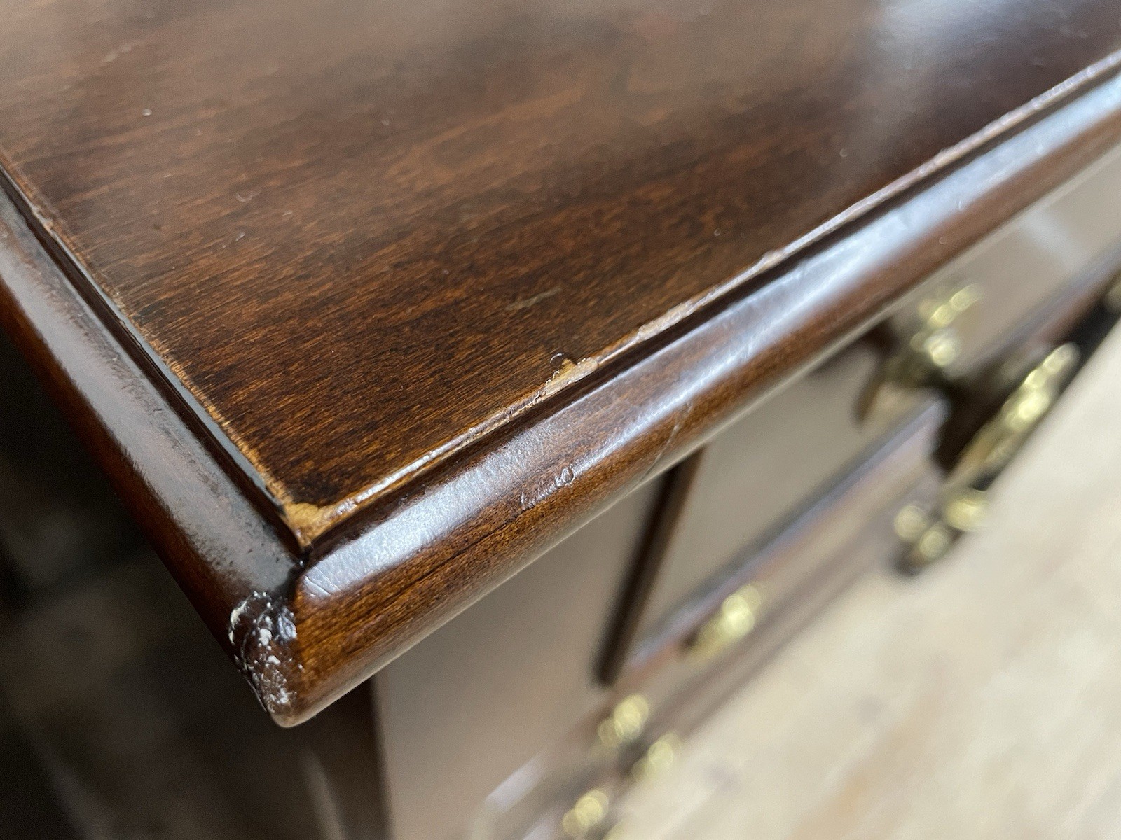 Statton Empire Biedermeier Solid Cherry Nightstand lamp table Last of USA made