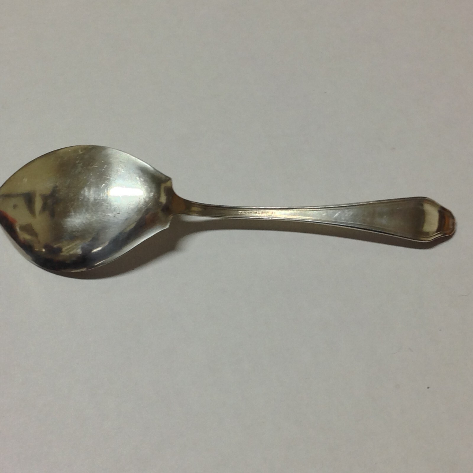 ROGERS / INTERNATIONAL SILVER Solid Jelly Server Garland (Silverplate, 1914)