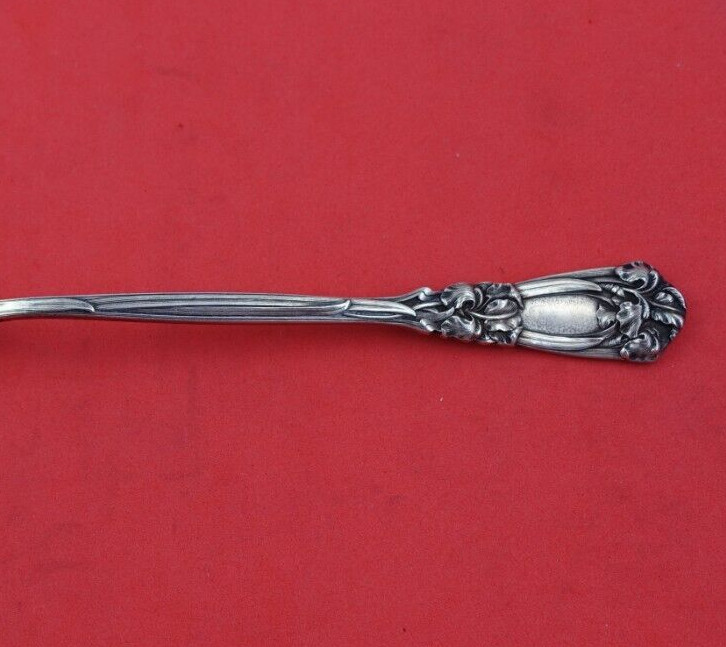 Iris by Durgin-Gorham Sterling Silver Chocolate Spoon Gold Washed 5 1/2″