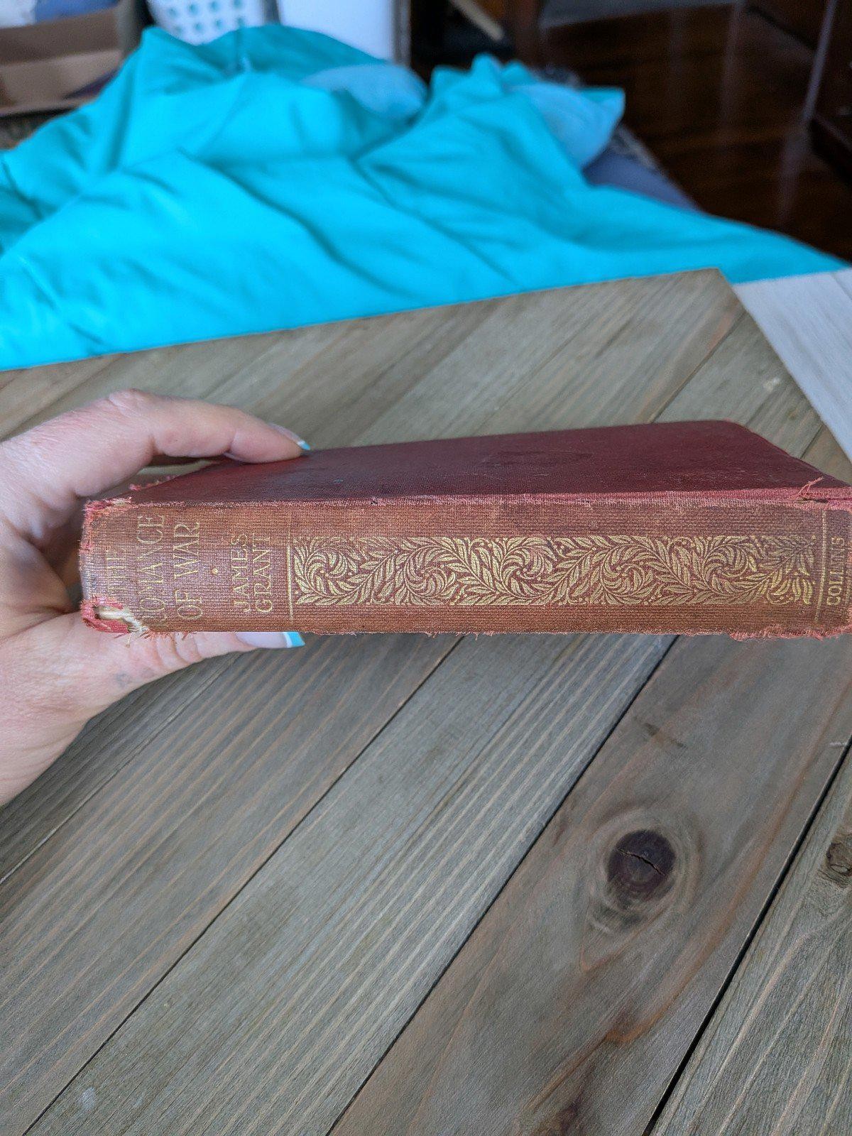 Vintage Hardcover Book The Romance Of War James Grant