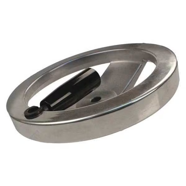 Manufacturer Varies Two Spoke Wheel,4.00″ Diameter,Silver 30724P Manufacturer