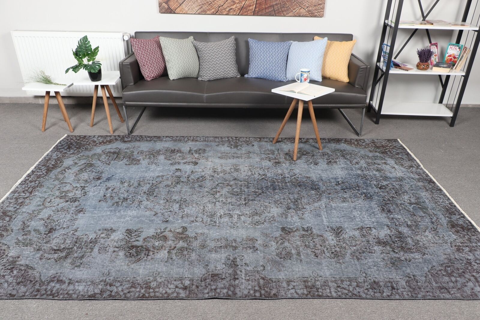 5.7×9.2 ft Large Rug, Kitchen Rug, Turkish Rug, Vintage Rug, Oriental Rug