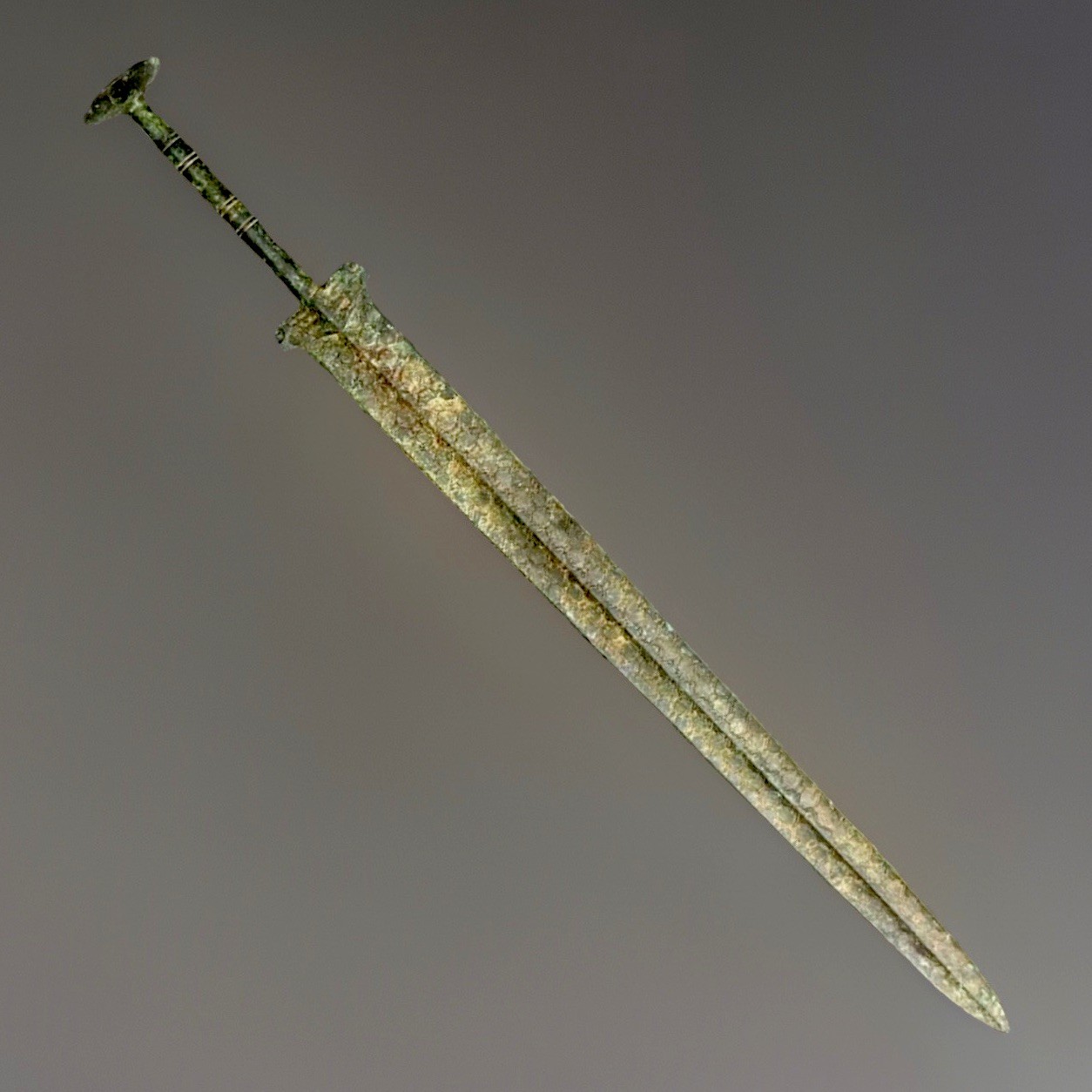 Stunning Ancient Bronze Sword With Beautiful Patina 55cm+ Big Sword