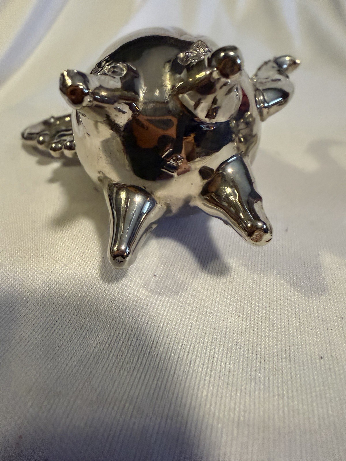 Godinger Silverplate Mini Salt & Pepper Set, Ornate Footed Design