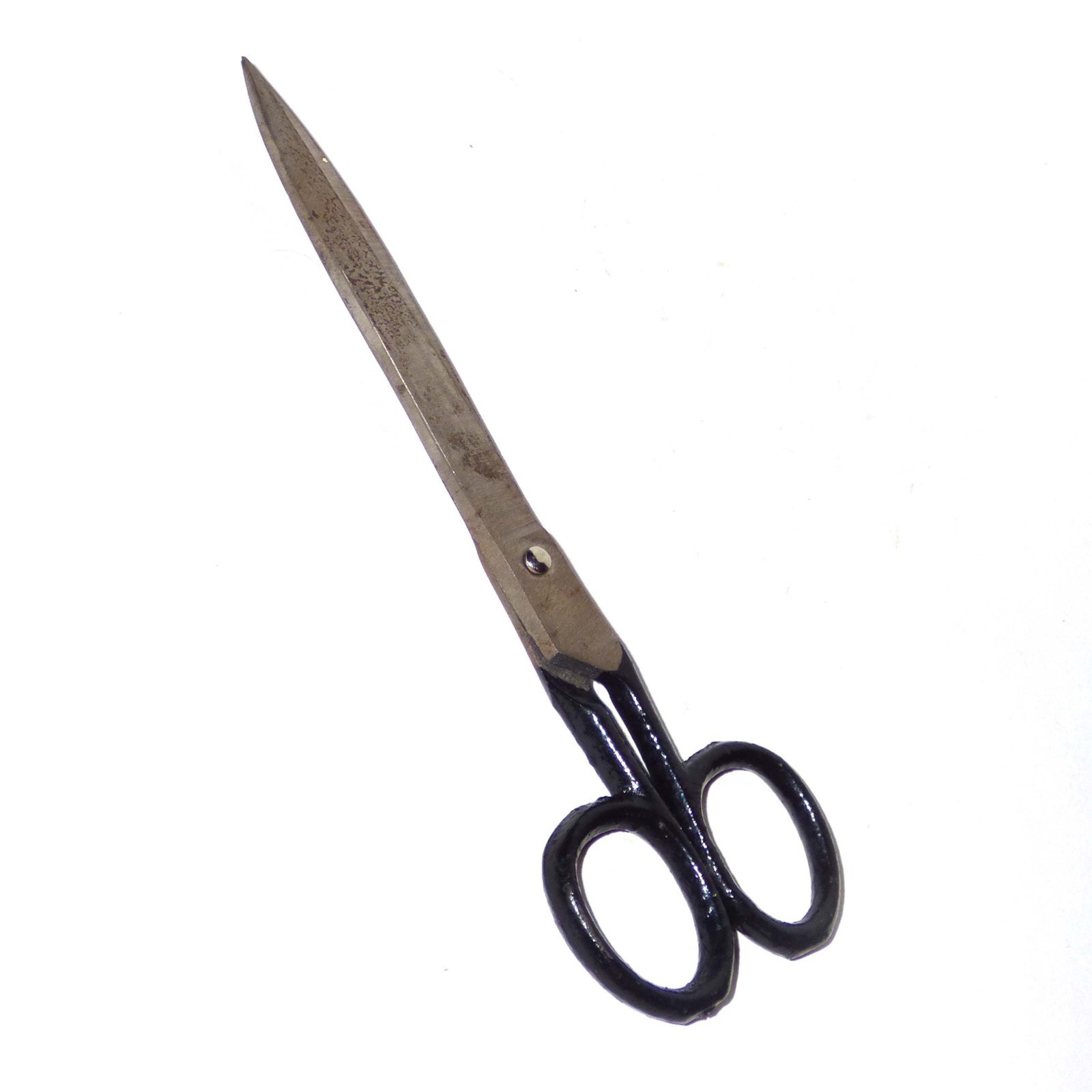 Antique Tailor Dressmaker Shears Scissors 24.5cm Black Handles 19th-20th Century