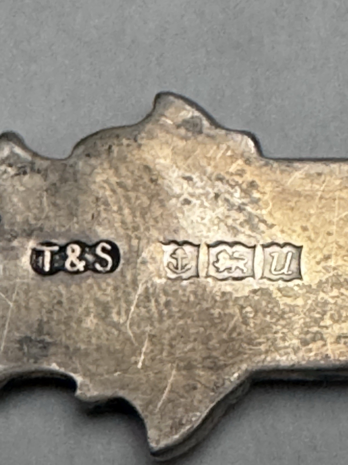 Sterling Silver Spoon Wales United Kingdom 11 Grams Vintage Floral Demitasse Tea