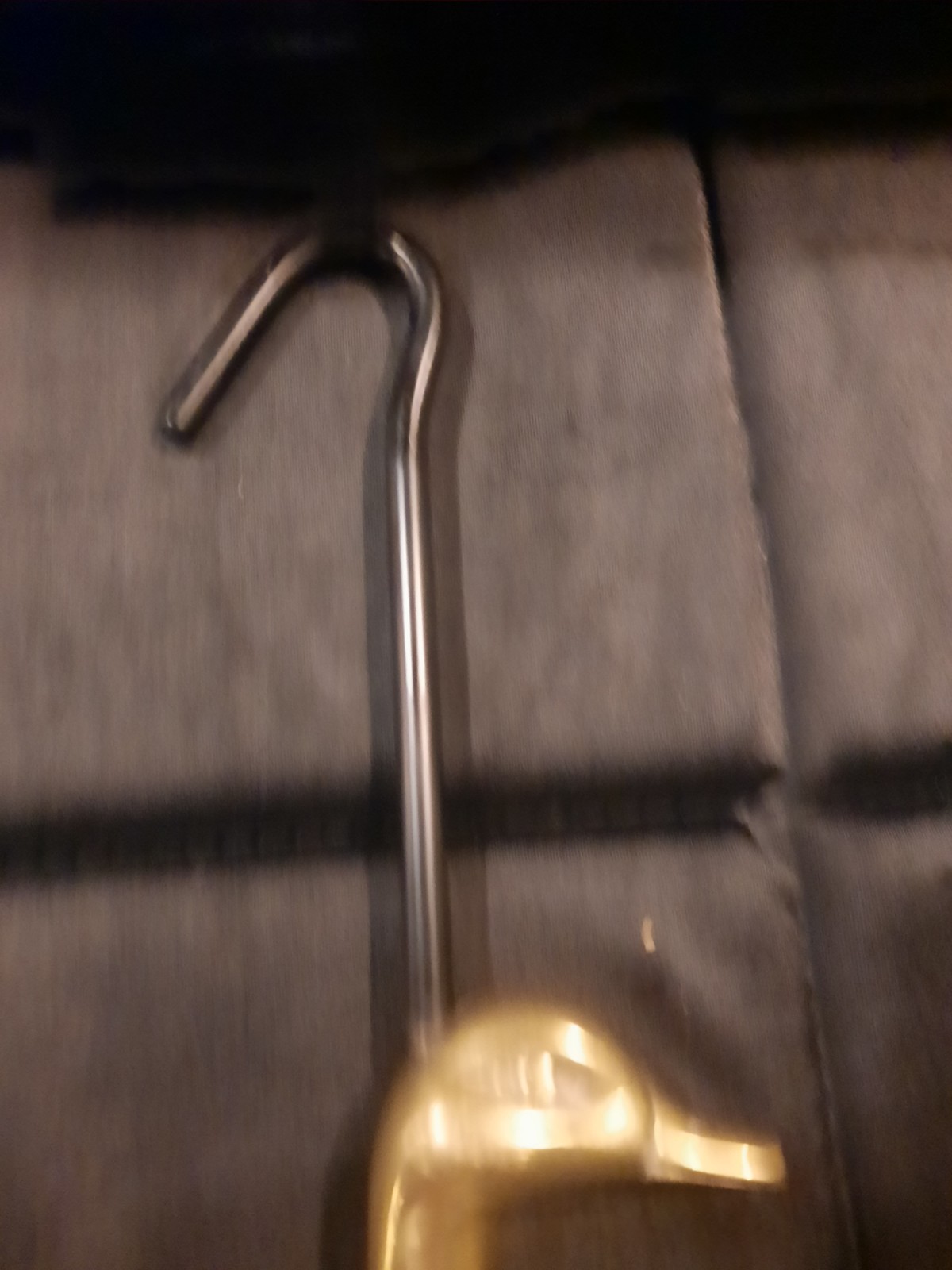 Brass Duck Head Flue Damper Pull Hook 9″ Custom decor inc