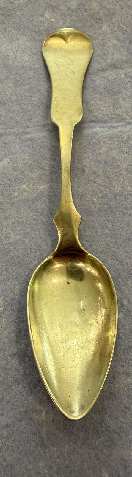 F. Austin Coin Silver Teaspoon c1840 –