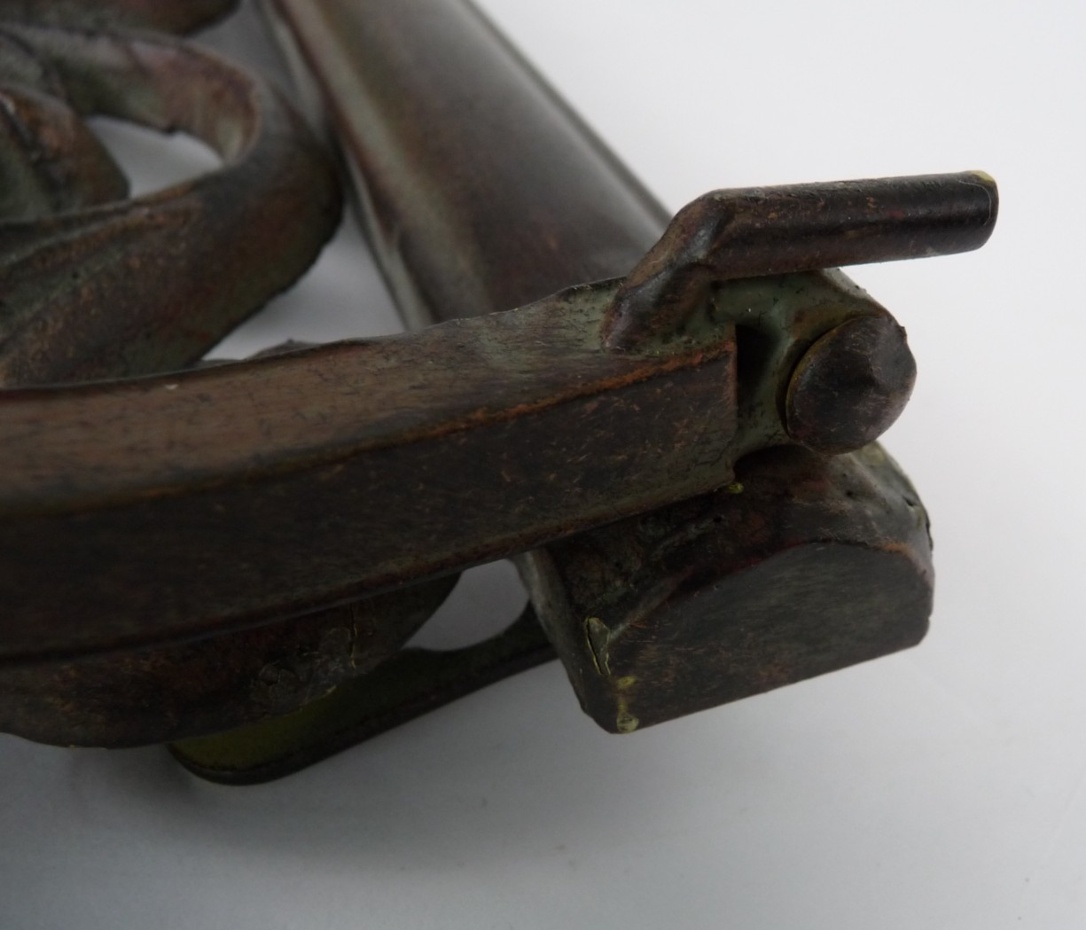 Cast Iron Fleur De Lis Towel Bar Wall Rack Rustic French Country Deco