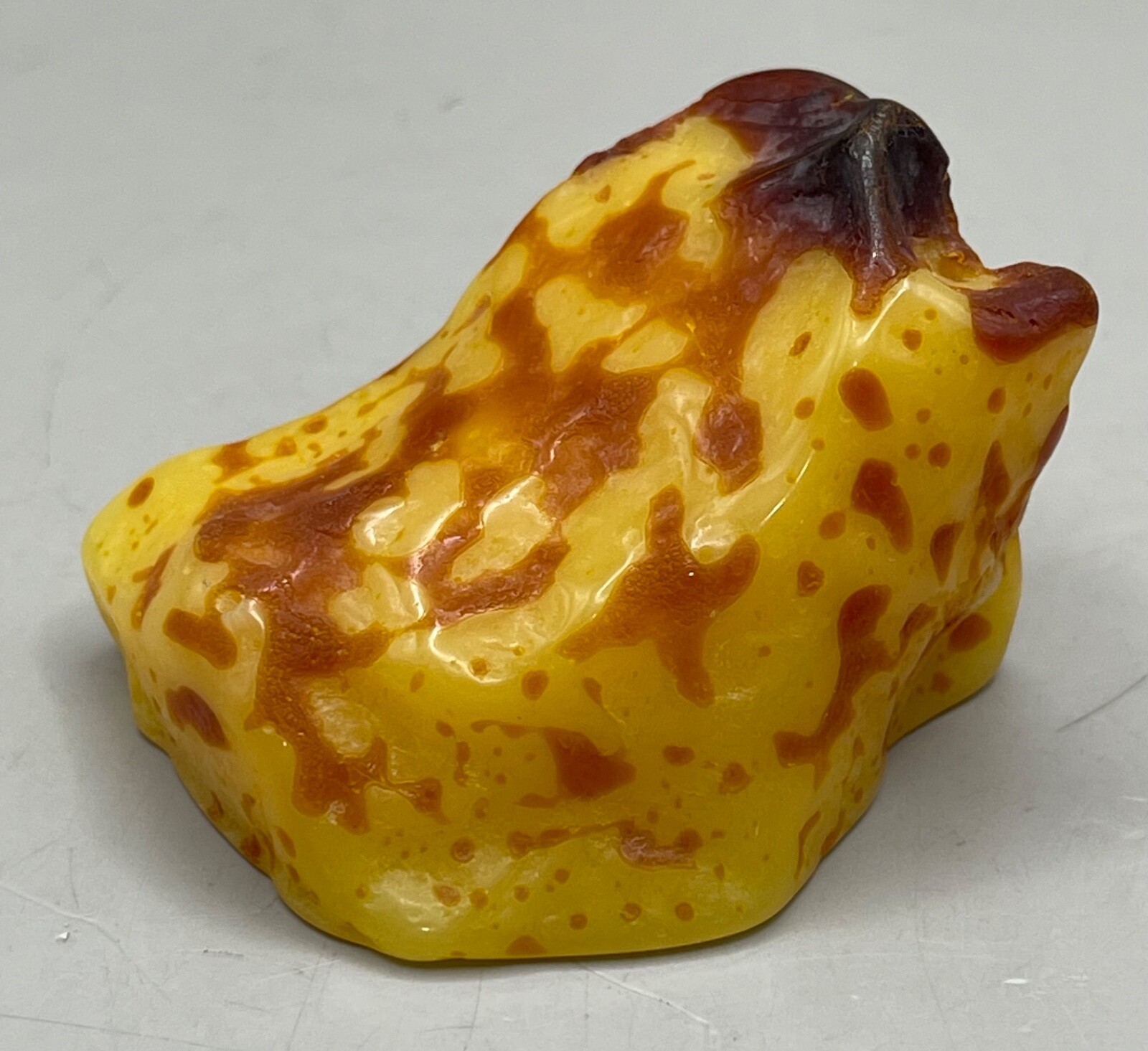 Big Baltic Amber from Poland yellow butterscotch raw natural Amber vintage