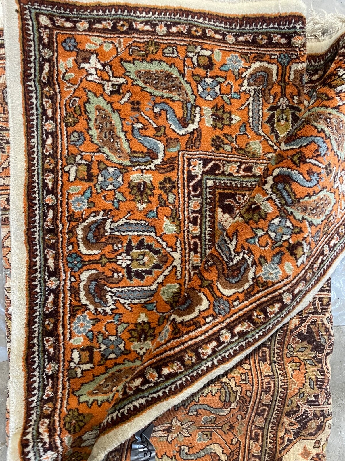 Authentic tabrizz indio wool handmade rug carpet