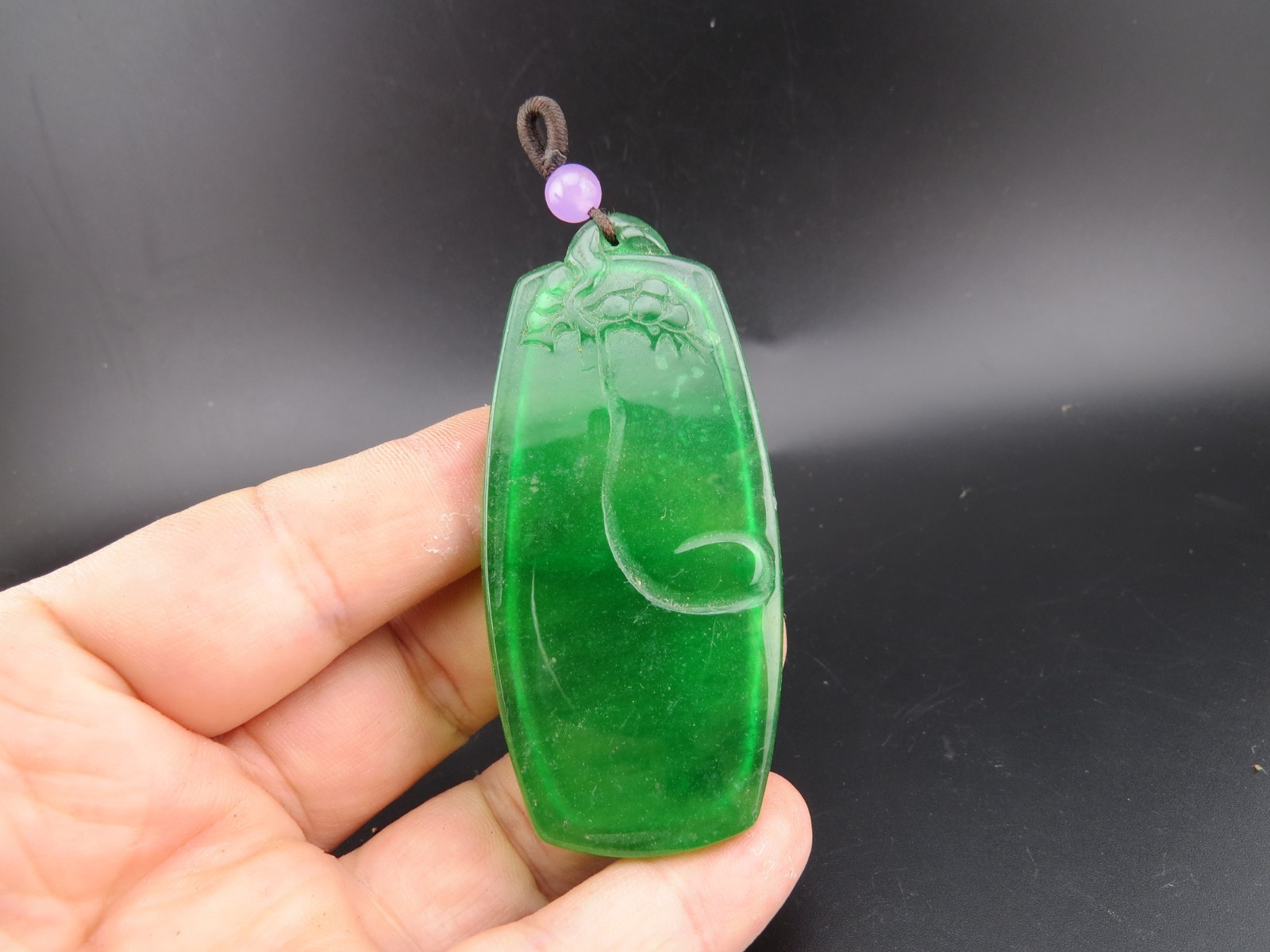 China, jade,Collectibles,hand-carved,jadeite,jade,rare brand, pendant F698
