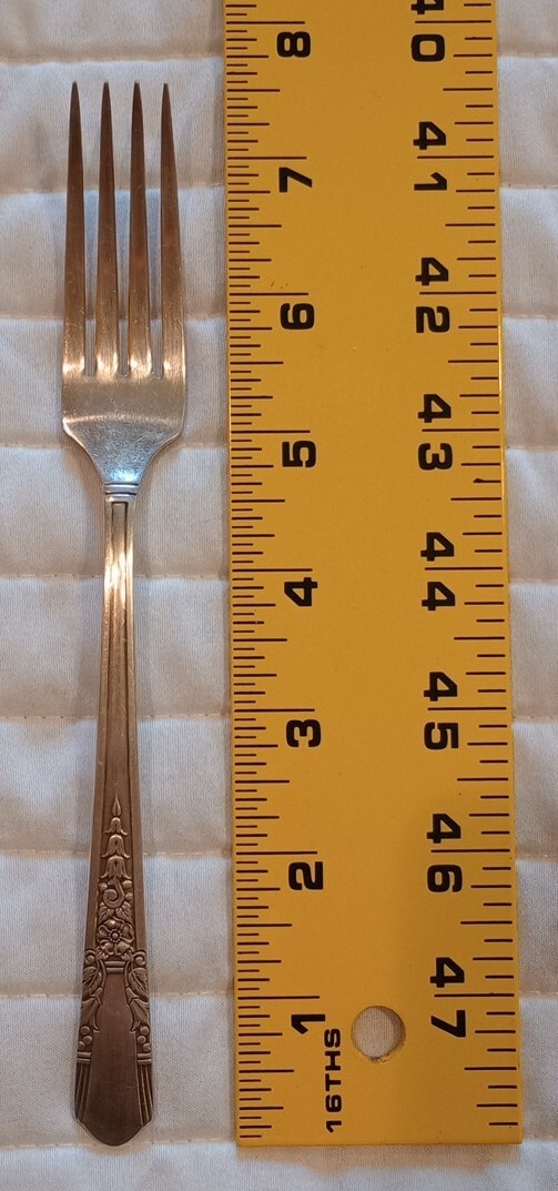 Oneida Jasmine Silverplate Flatware Set of 7 Simeon L & George H Rogers Co X/TRA