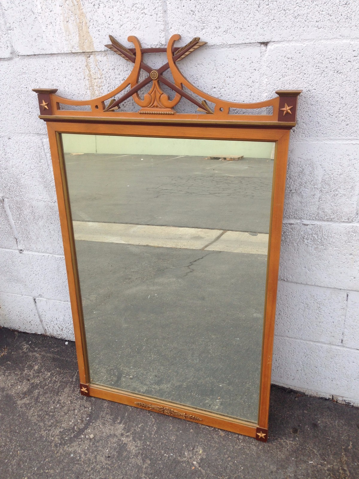 Mirror Wall Vintage Vanity Makeup Boudoir Dressing Room Shabby Chic Antique Boho