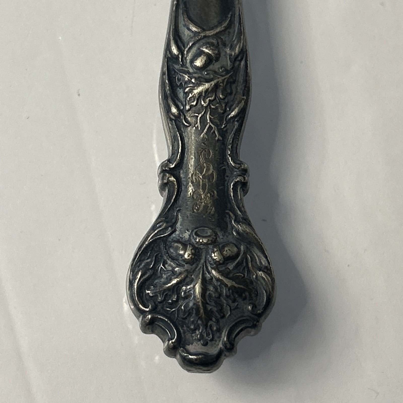 Antique Silver Plated? Hexagon Knife Sharpener – Monogramed