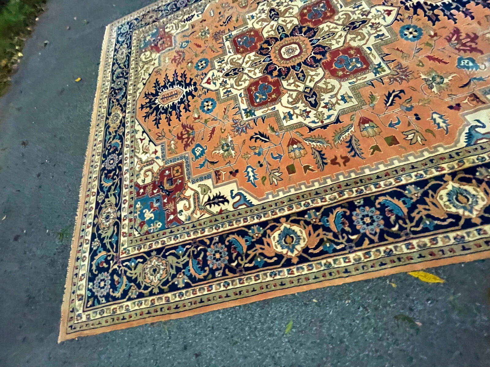 HAND WOVEN SERAPI RUG 8x10FT
