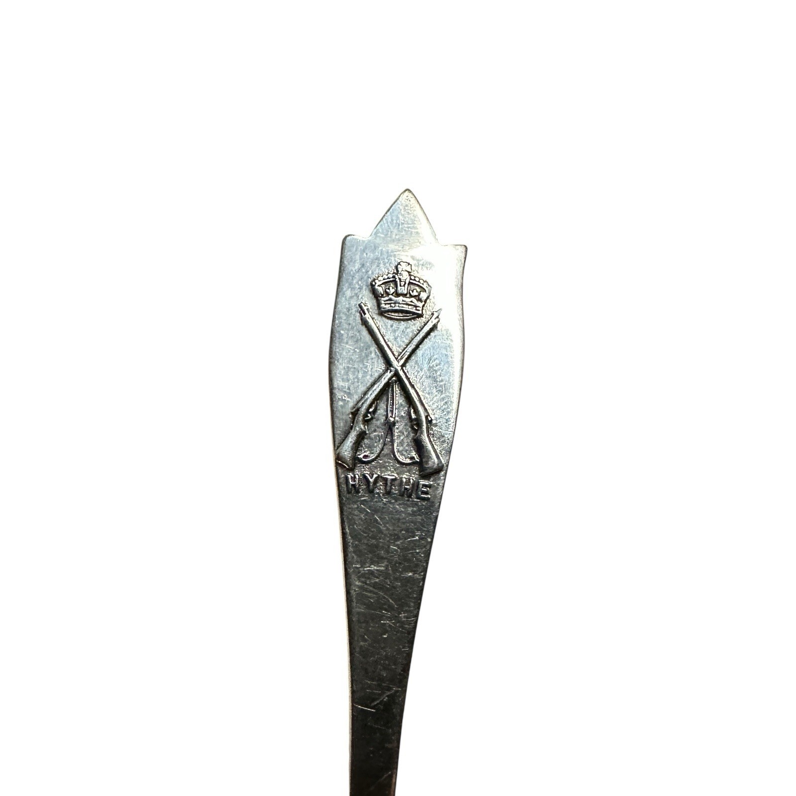 Vintage School of Musketry Hythe UK Sterling Silver Spoon