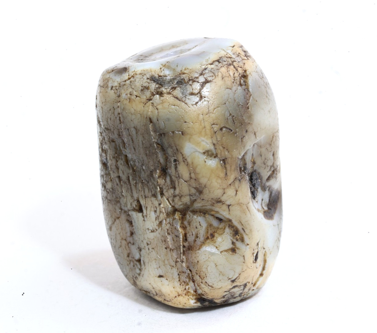 Extremely Rare 500 BCE Tibetan Longevity Dzi Bead | Ancient Totem Amulet