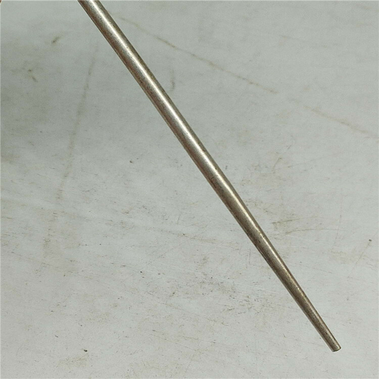 Distressed Antique Miscellaneous Copper-Nickel Silver Hairpin with Gems
