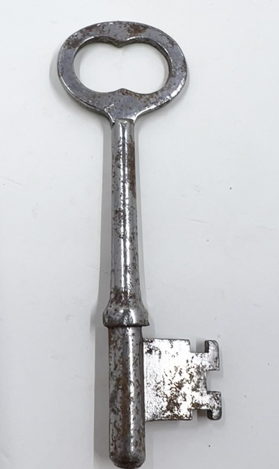 Antique Fancy Ornate Barrel Metal Steel Skeleton Key 2.5″