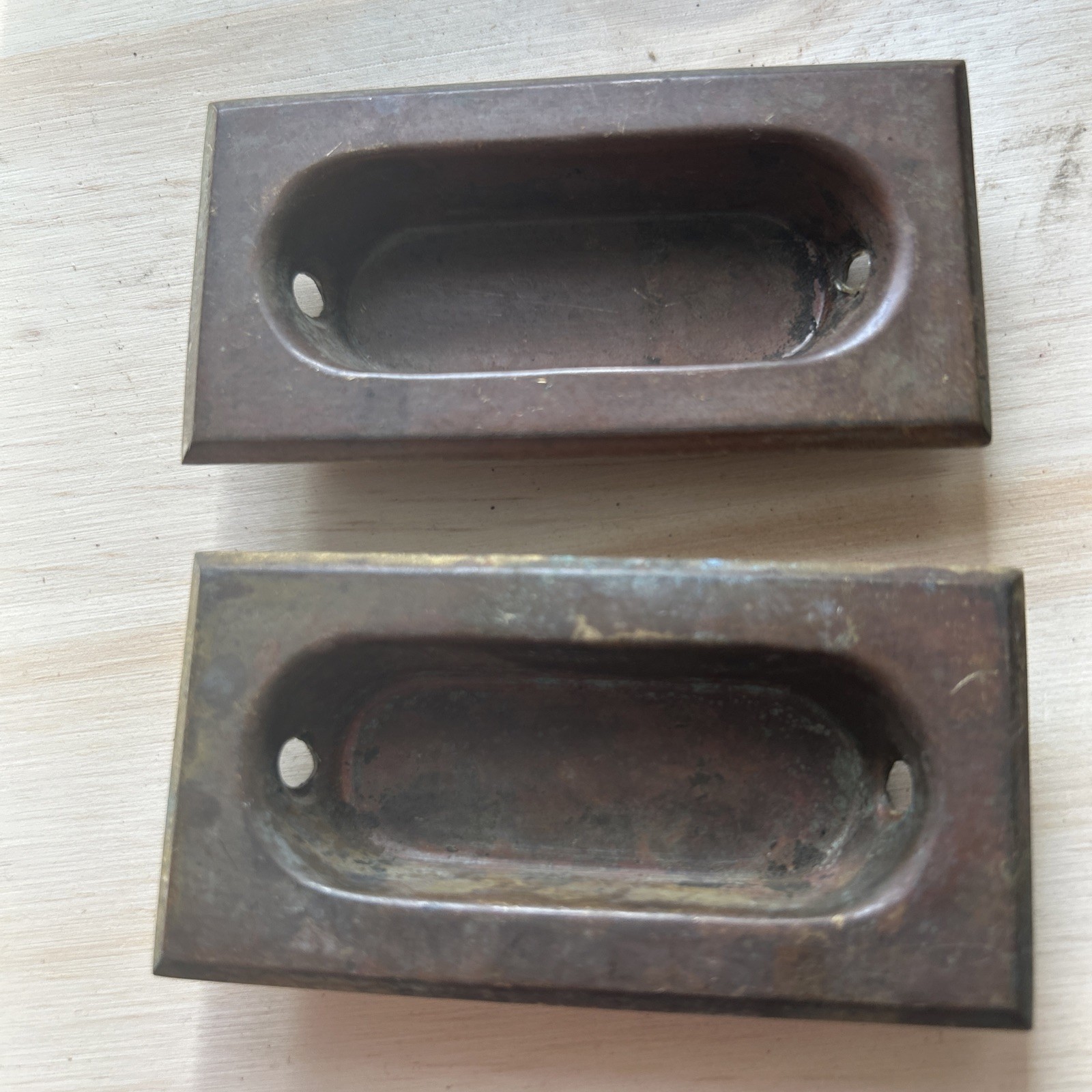 Vintage Window Sash Lifts Pocket Pulls Handles Window Sash Locks 4 PIECES