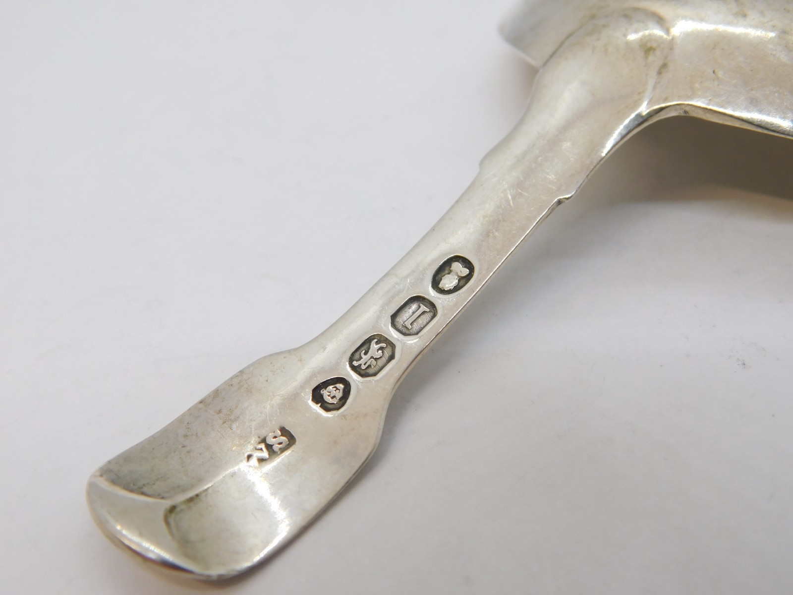 George IV Sterling Silver ‘W’ Initial Tea Caddy Spoon Antique 1826 London