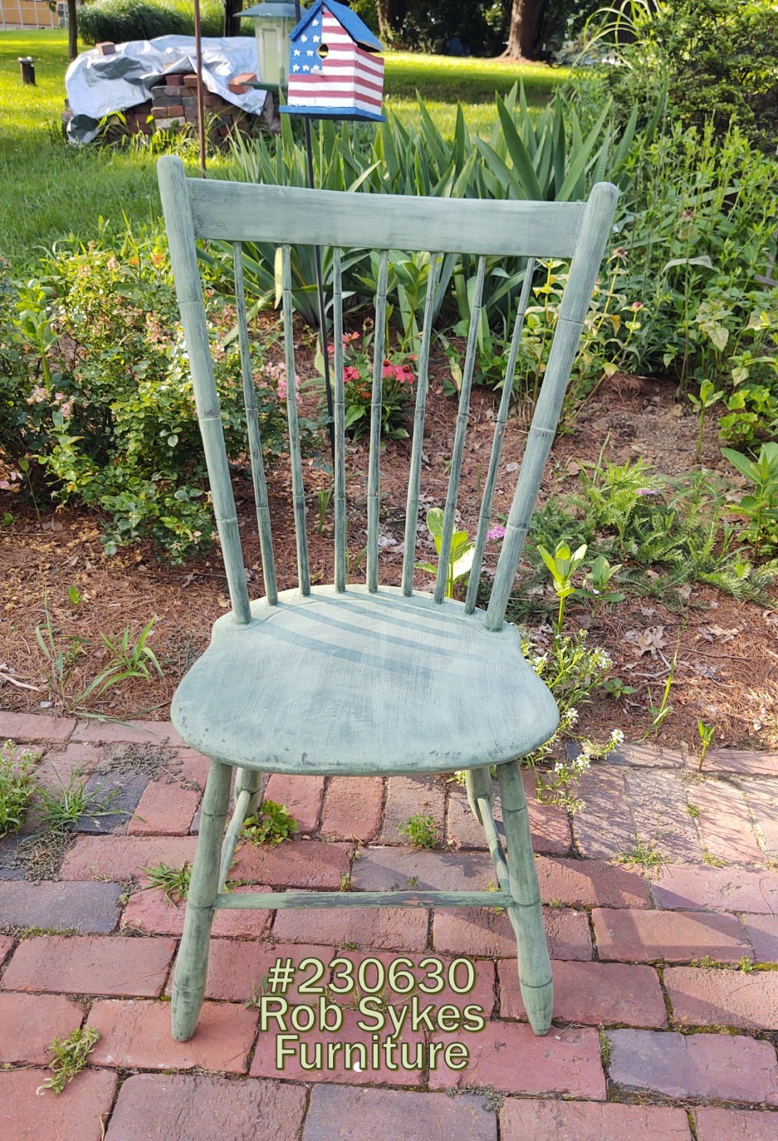 Antique Rod Back Side Chair ca. 1790 – 1810