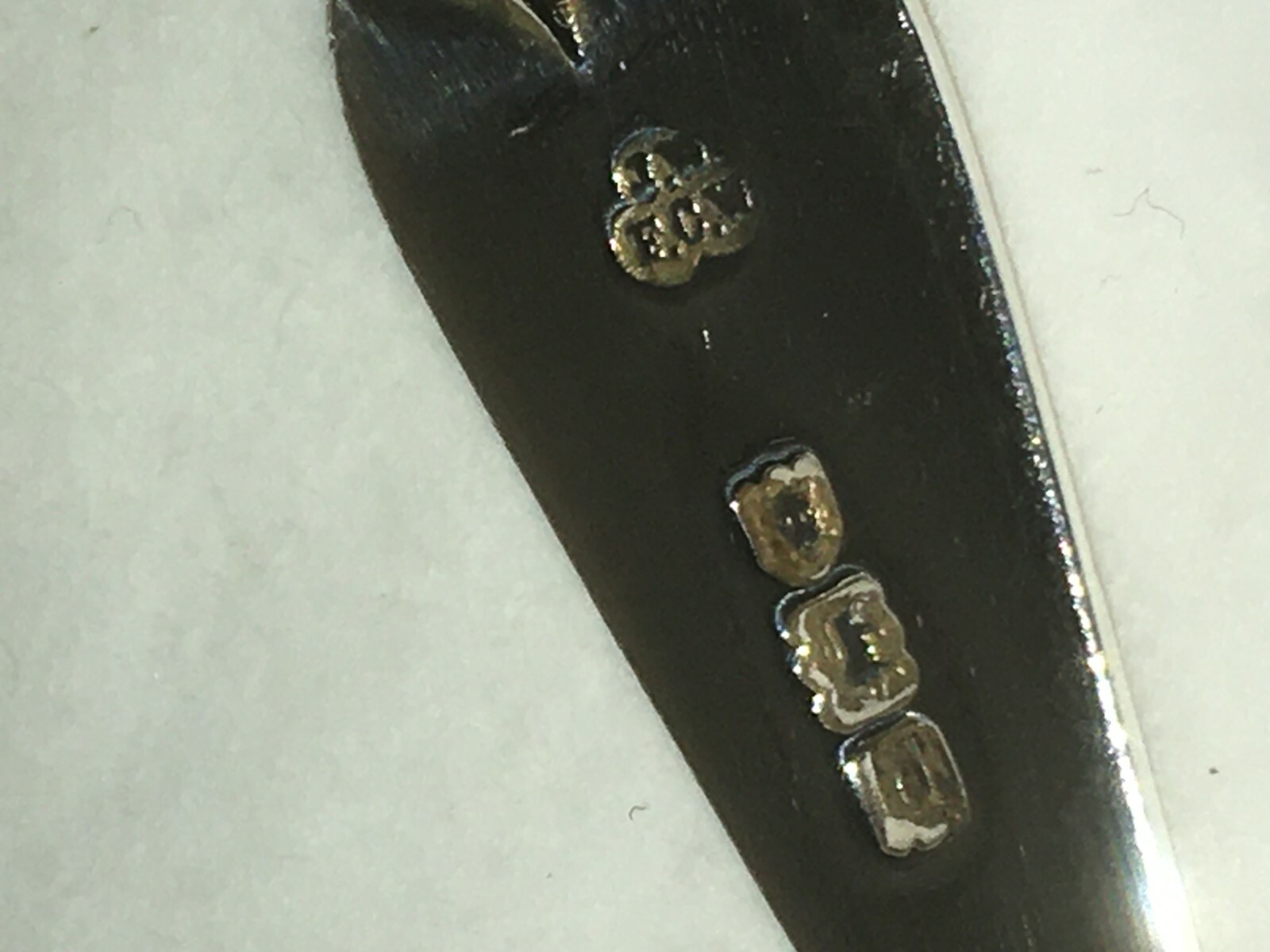 Antique Solid Silver Teaspoon Set James Wakely Frank Wheeler