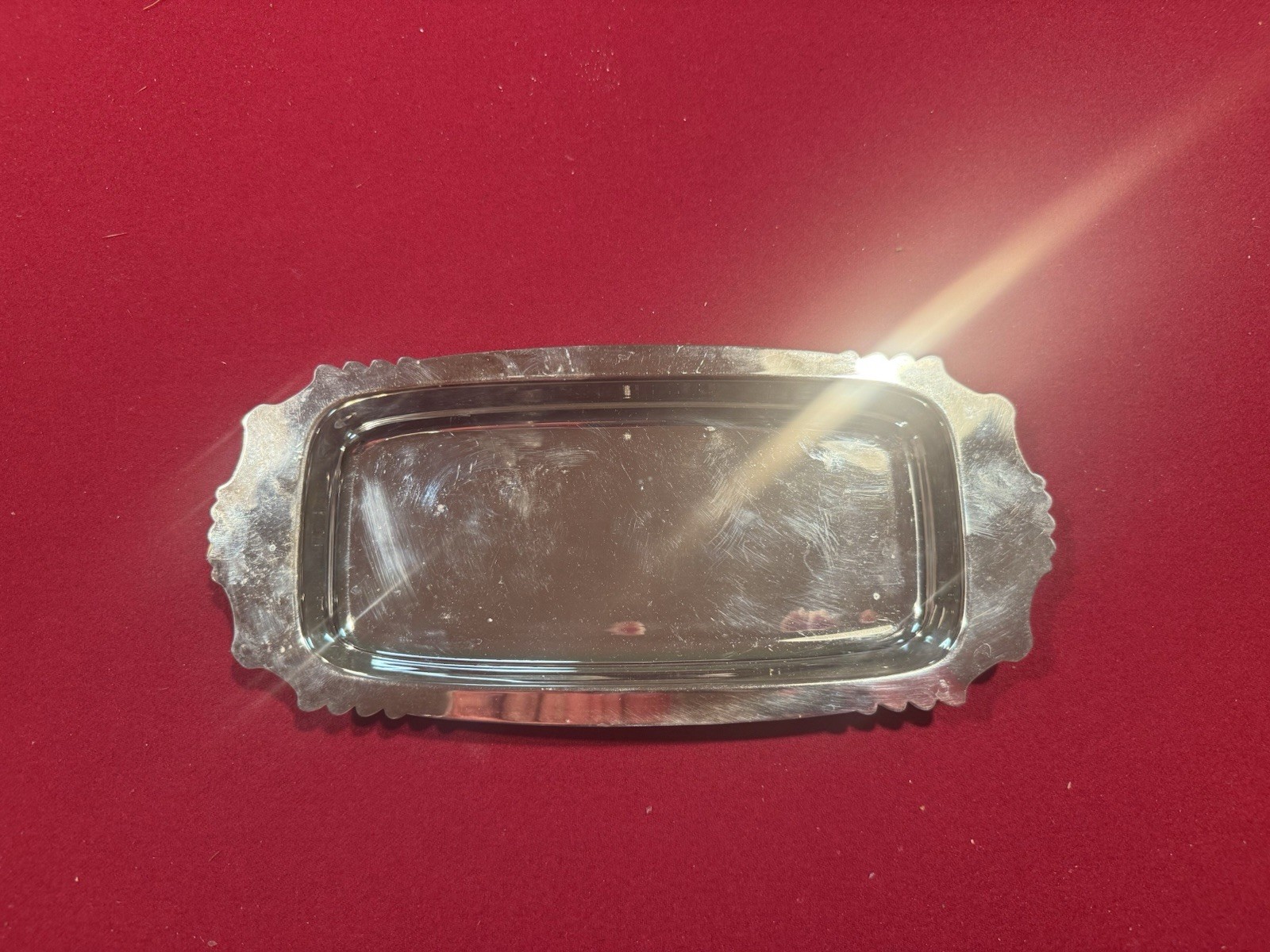 Leonard Silver MFG Co Silver-plate 9-Inch Tray