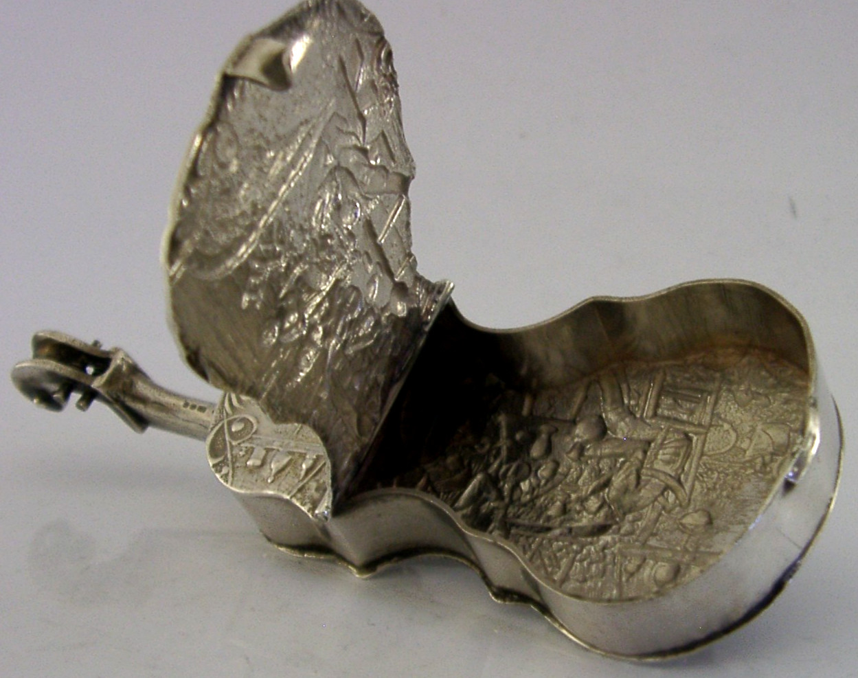 HEAVY 60g NOVELTY SOLID STERLING SILVER CELLO BOX 1979