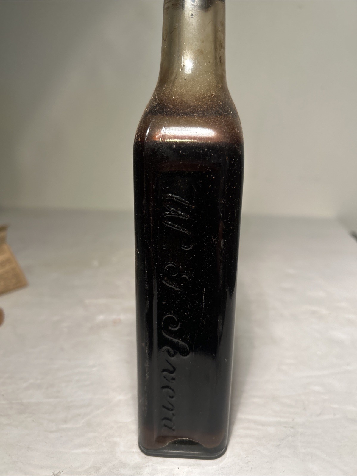 W.F. Severa’s Quack Medicine Bottle, Box ,Tablets and Instructions Cedar Rapids