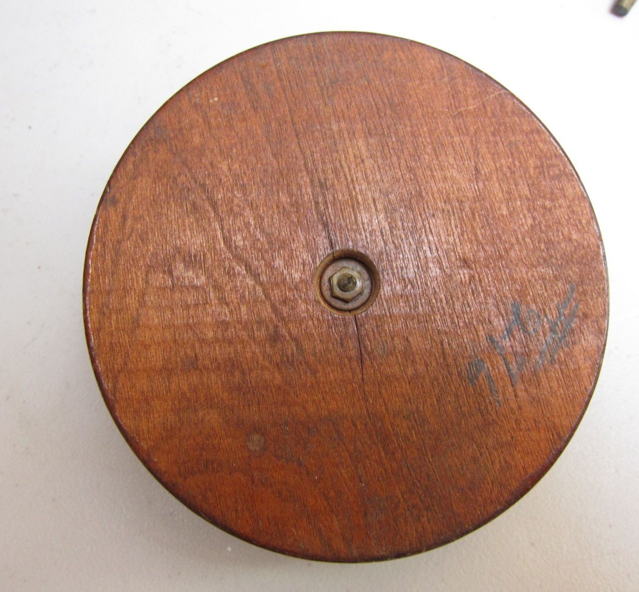 ANTIQUE KNOTT APPARATUS BOSTON ROUND PEG RESISTANCE BOX 20 OHM