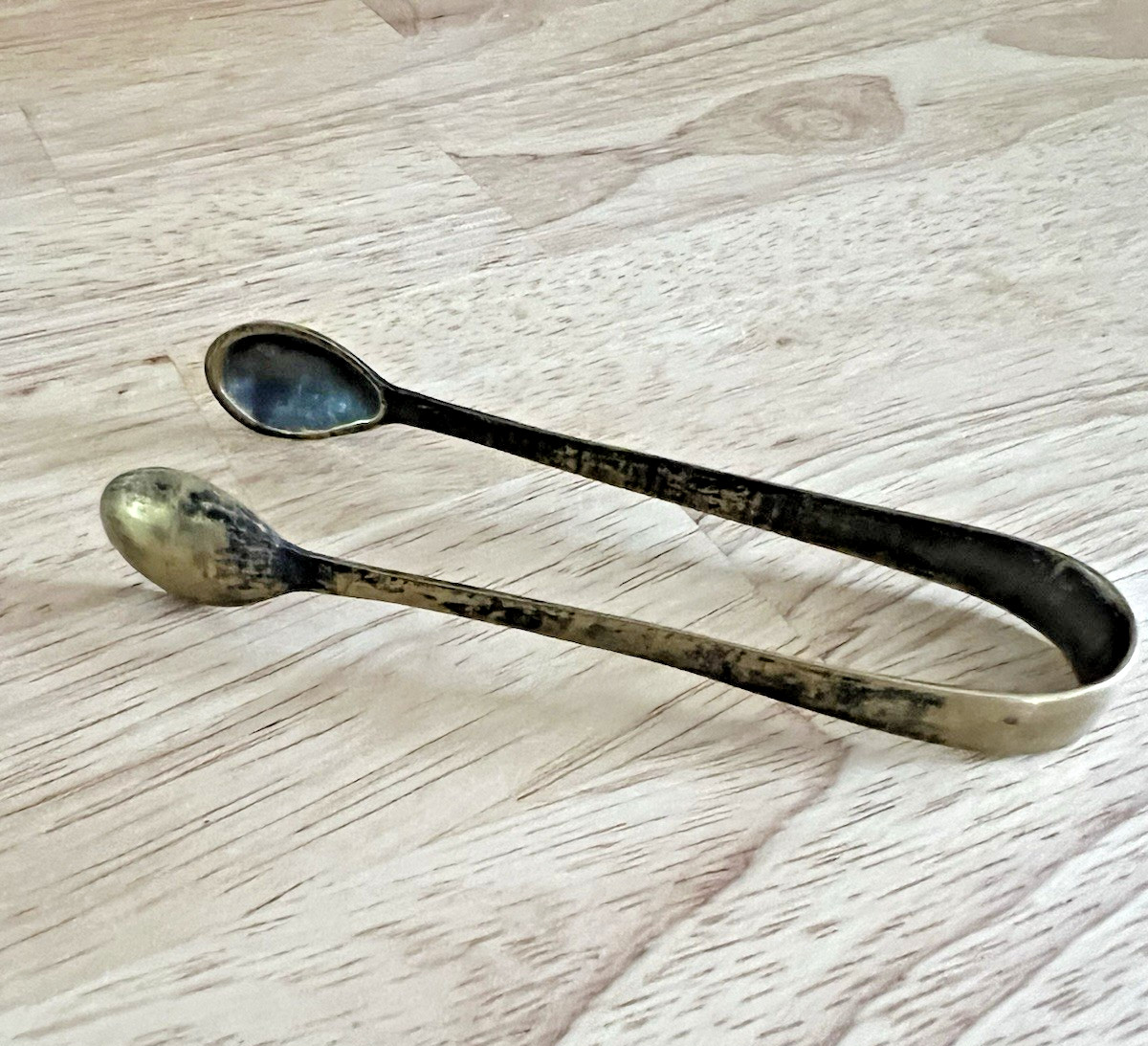 Sugar Cube Serving Tongs Nips Vintage Silver Plate 4.5 in